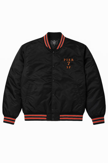 Dugout jacket "Black/Orange"