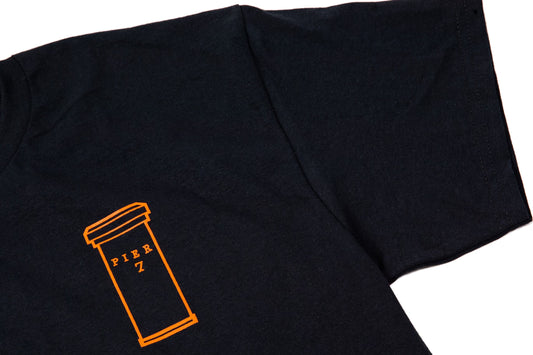 Block Tee "Black"