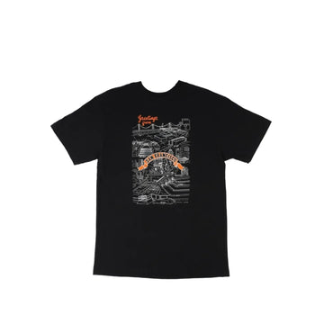 Postcard tee - “Black”
