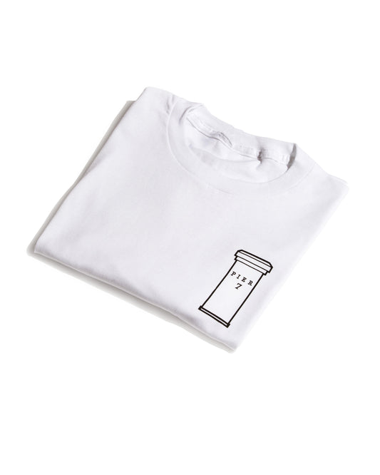 Pier 7 Tee "White"